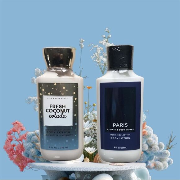Bath & Body Works Other - Bath & Body Works Lotions Fresh Coconut & Paris